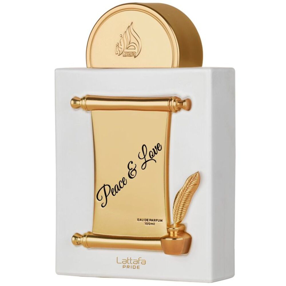 Lattafa Pride Peace & Love Eau de Parfum Spray for Unisex 3.4 oz / 100 ml - New